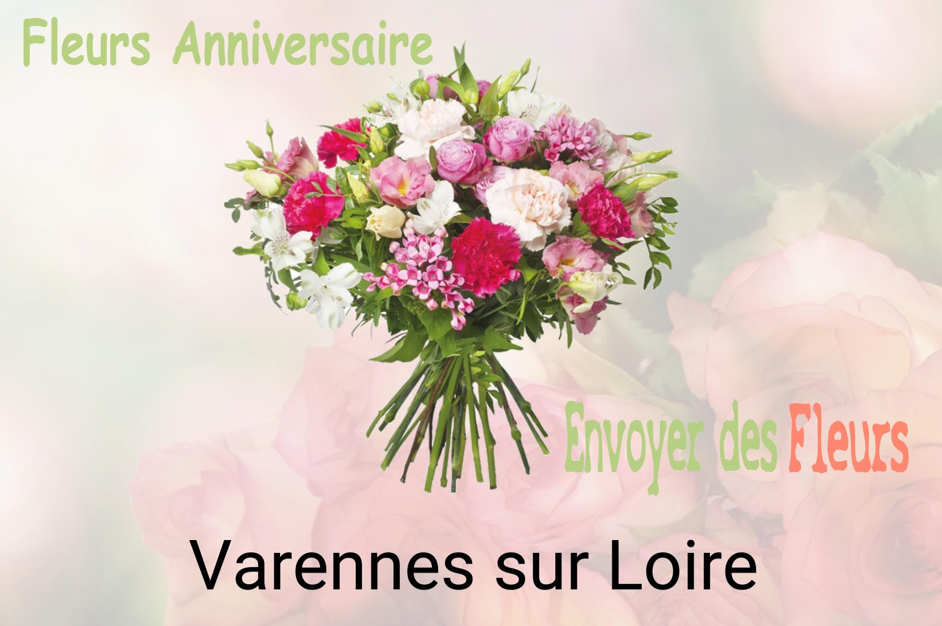 Bouquet de fleurs d’anniversaire livré à Varennes-sur-Loire